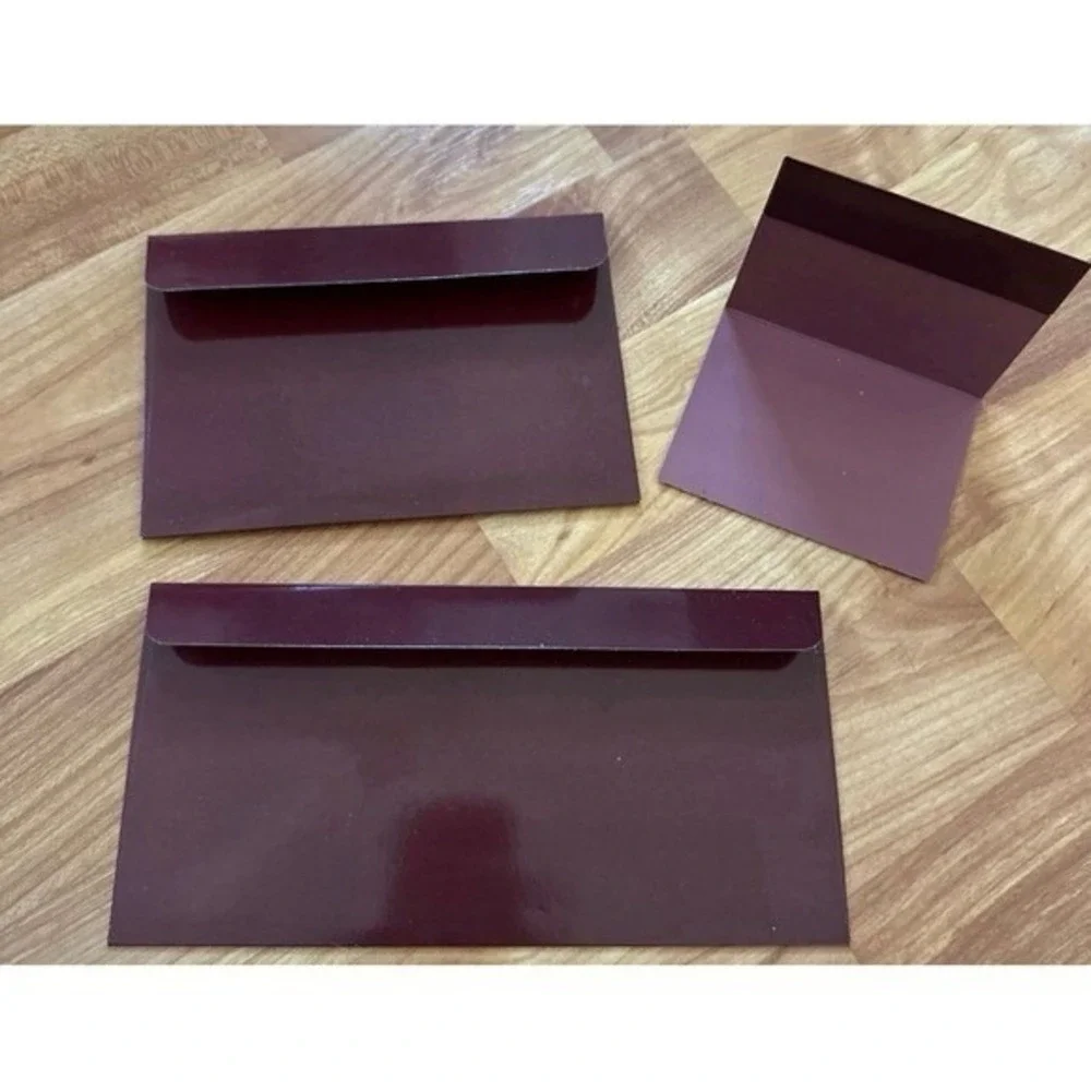Set of 3 Gucci gift packaging components envelopes